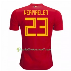 Fußballtrikots Belgien Vermaelen 23 WM 2018 Heimtrikotsatz kaufen